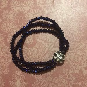 Blue bracelet